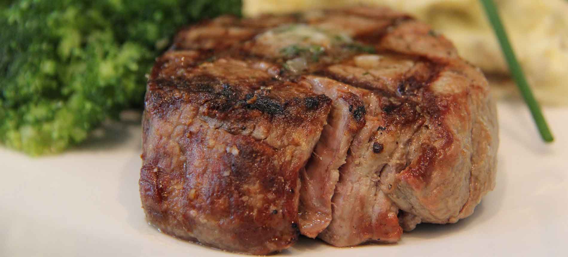 Enjoy delicious filet mignon at The Club at Candler Hills in Ocala, FL